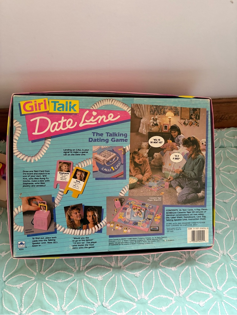 Vintage Girl Talk Dateline Board Game Complete ! - Picture 14 of 16